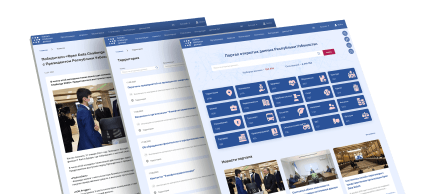 Open data portal of the Republic of Uzbekistan