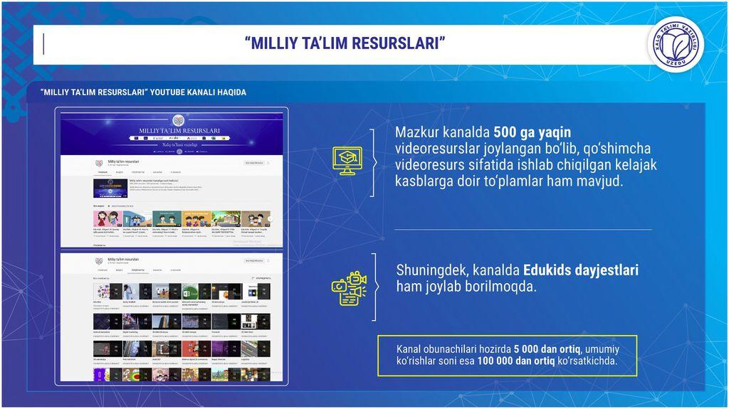 Yagona «Elektron ta’lim» tarmog‘i joriy qilinmoqda
