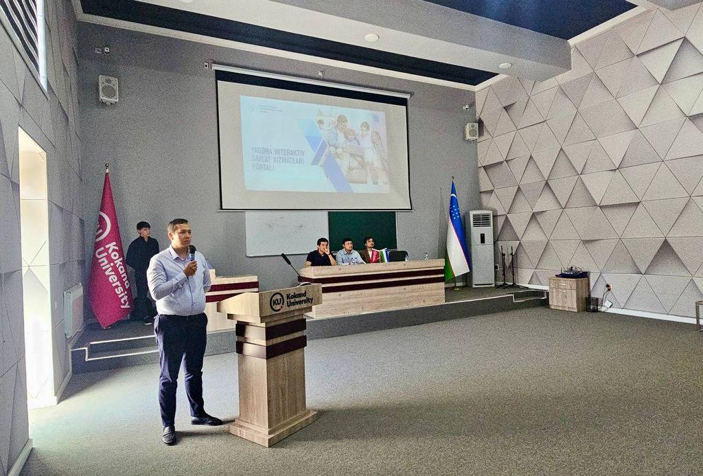 Qo‘qon shahridagi OTM lar talabalari uchun seminar-trening tashkil etildi