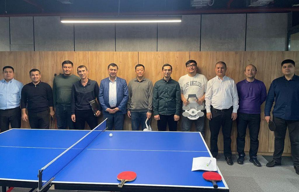 Healthy Lifestyle and Sports: Table Tennis Tournament Held at the Center