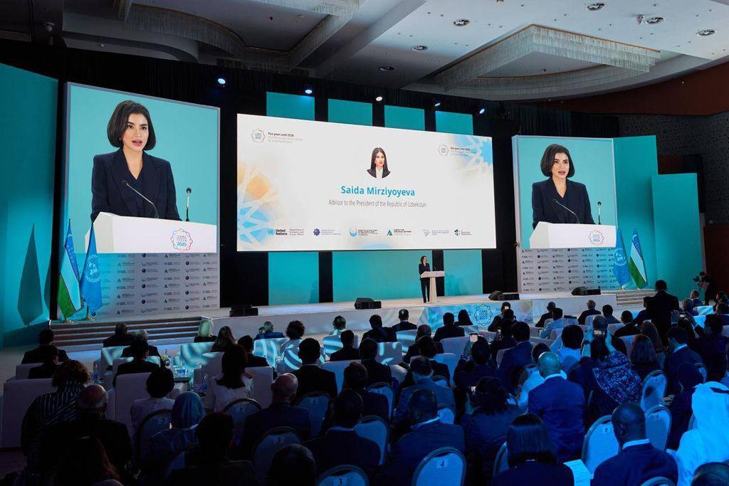 Saida Mirziyoyeva Participates in the UN Public Service Forum